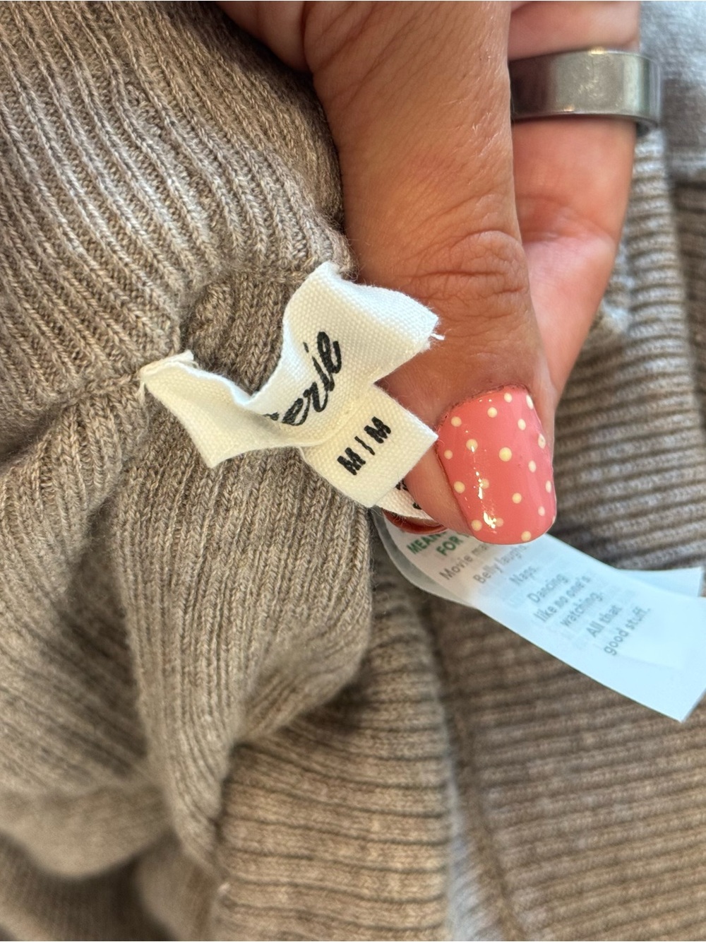 Aerie Sweater Ribbed Halter Tank + Trousers Lounge Set - Picture 9 of 9